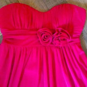Speechless Strapless Rosetta Adorned Mini worn once EUC